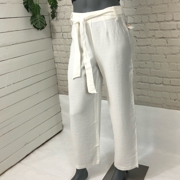 COPY - 1.state Tie-Waist Straight-Leg Pants Size 2 - Picture 3 of 14